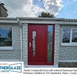 red door and windows in Naas